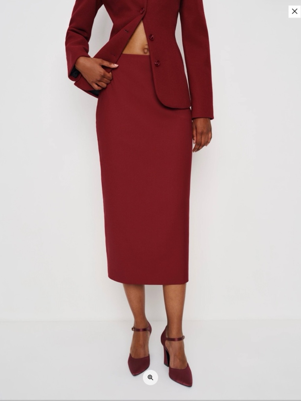 Reformation x Nara Smith Pencil Skirt